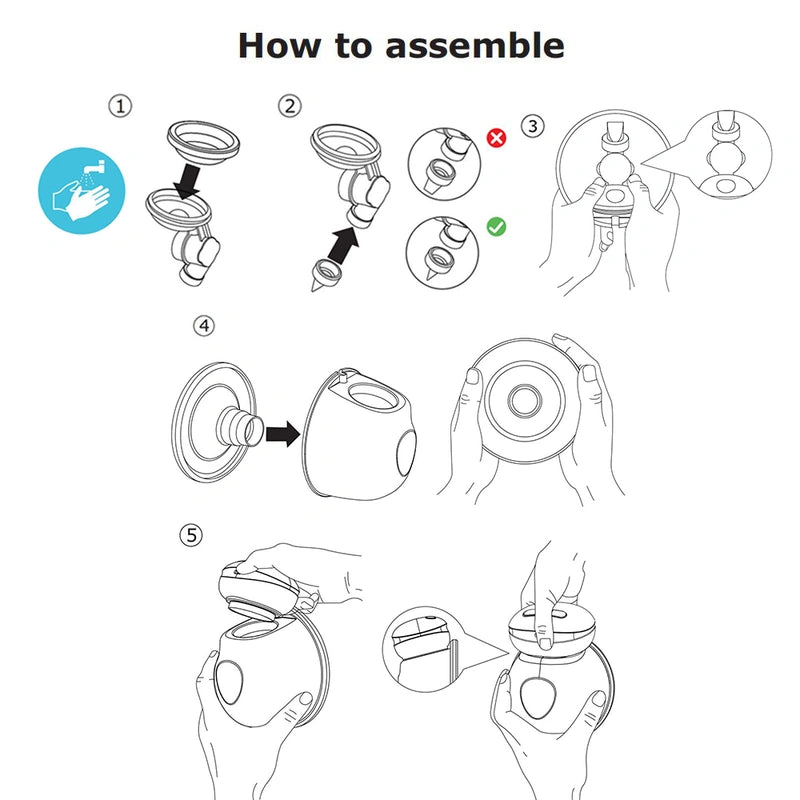 Bambino V12 - Wearable Hands-Free Breast Pump (Touch Panel)