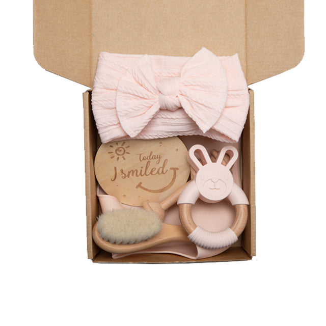 Gift Box - Newborn Baby Shower Toy & Accessories Set