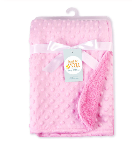 Polar Dot Baby Swaddle & Blanket