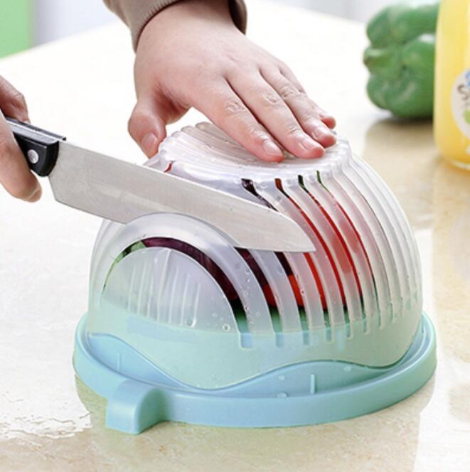 Saladina™ - Creative Salad Cutter Fruit and Vegetable Cutter