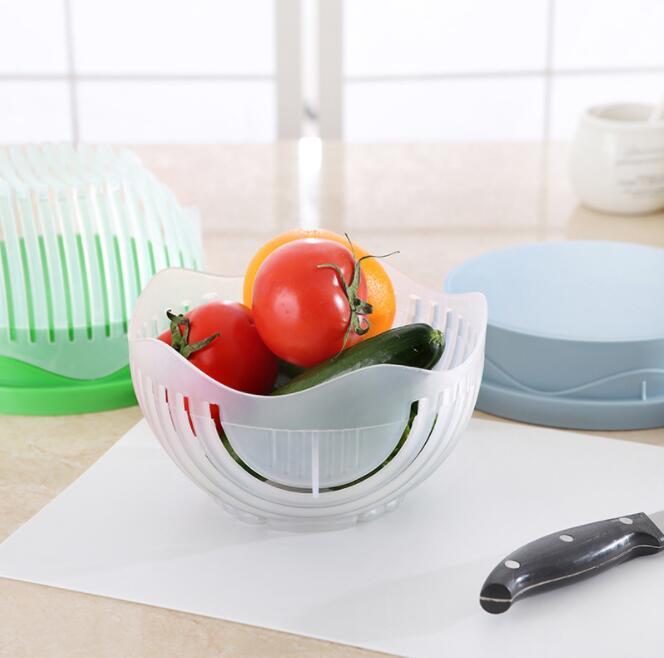 Saladina™ - Creative Salad Cutter Fruit and Vegetable Cutter