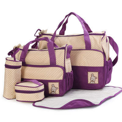 Maternity Nappy Bags Sets (4Pcs)