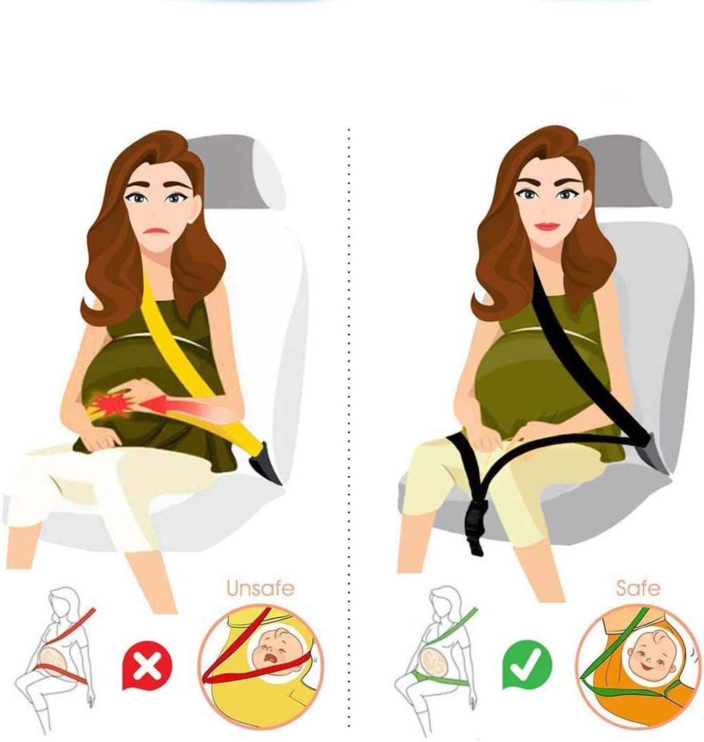 Sicherer und bequemer Sicherheitsgurtversteller für das Auto während der Schwangerschaft
