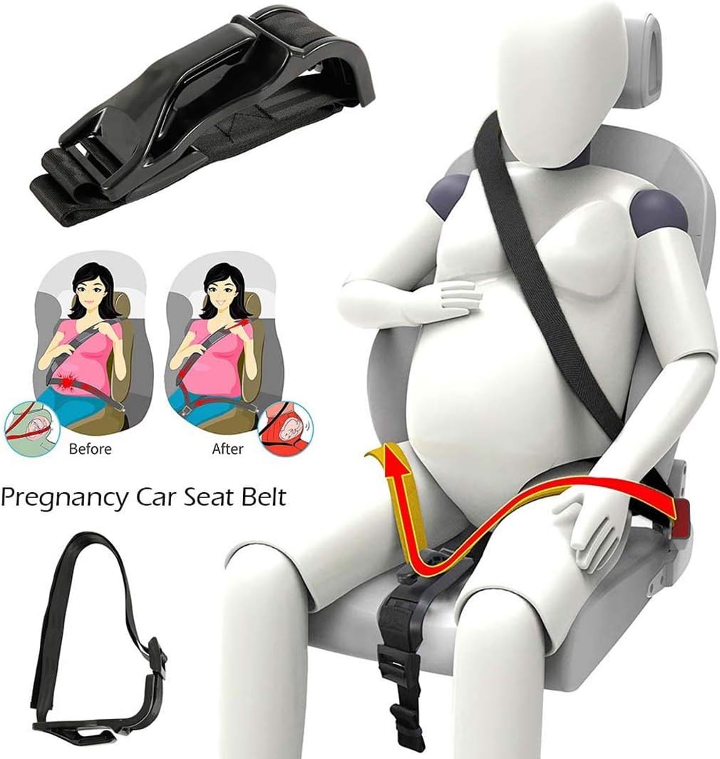 Safe & Comfortable Pregnancy Car Seat Belt Adjuster