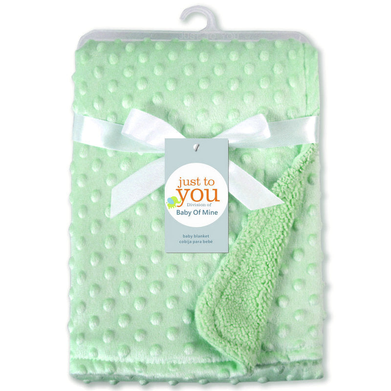 Polar Dot Baby Swaddle & Blanket