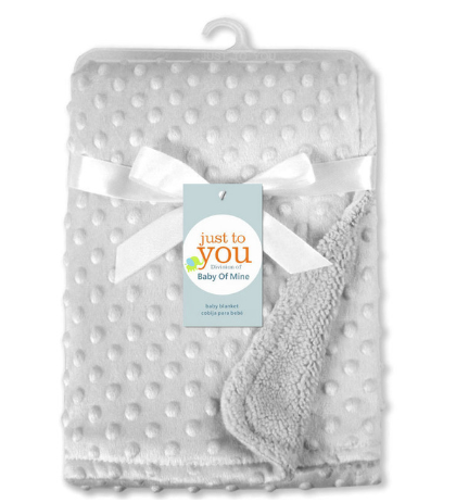 Polar Dot Baby Swaddle & Blanket