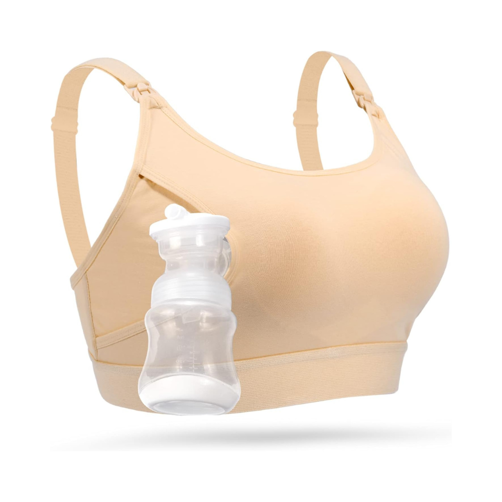 Hands-free Adjustable Breast Pumping Bra