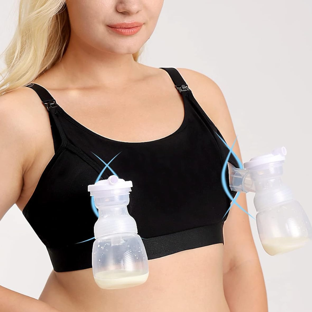 Hands-free Adjustable Breast Pumping Bra