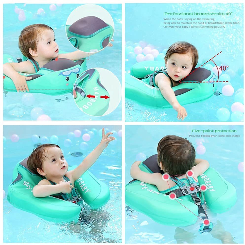 Swimbino™ - Baby Swimming Float with Sun Protection