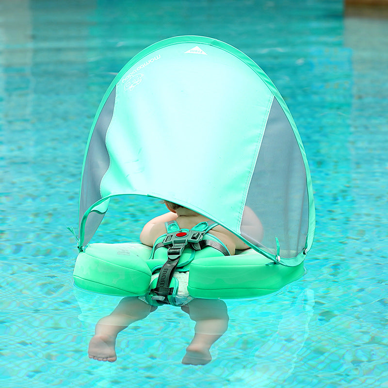 Swimbino™ - Baby Swimming Float with Sun Protection