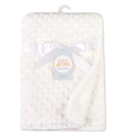 Polar Dot Baby Swaddle & Blanket