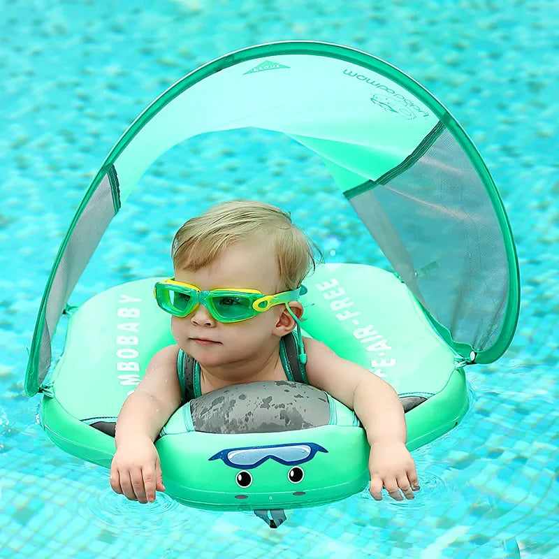 Swimbino™ - Baby Swimming Float with Sun Protection