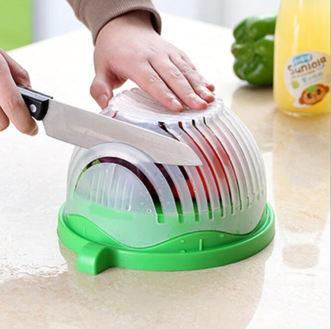 Saladina™ - Creative Salad Cutter Fruit and Vegetable Cutter