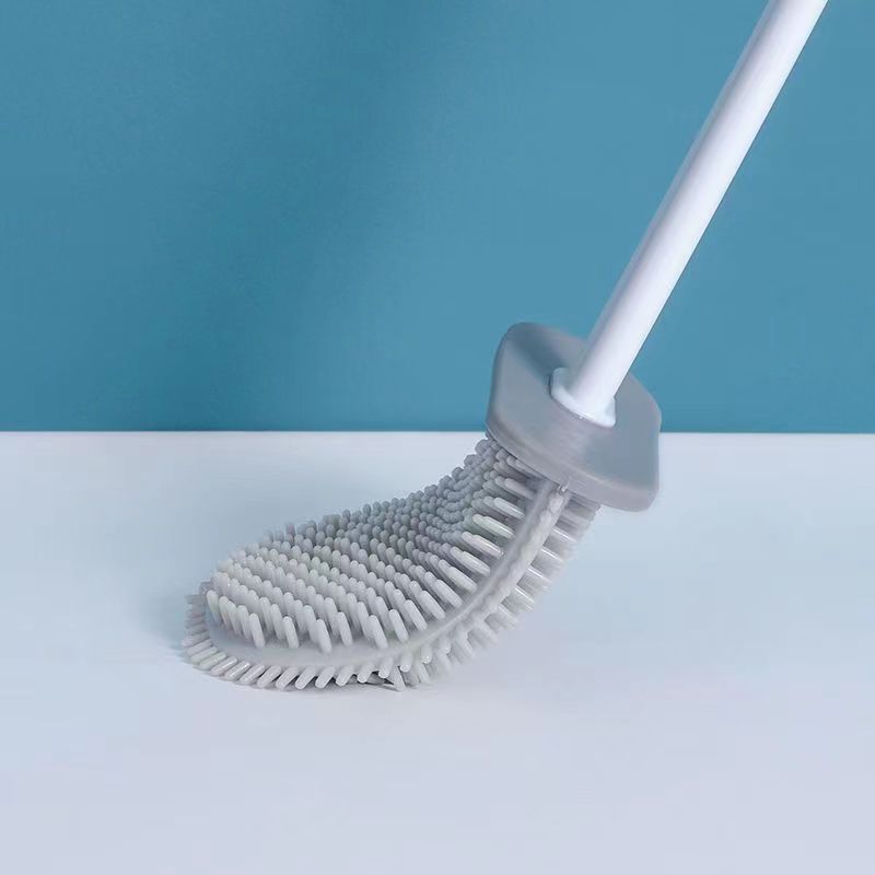 Brushy - Plastic Silicone Toilet Brush