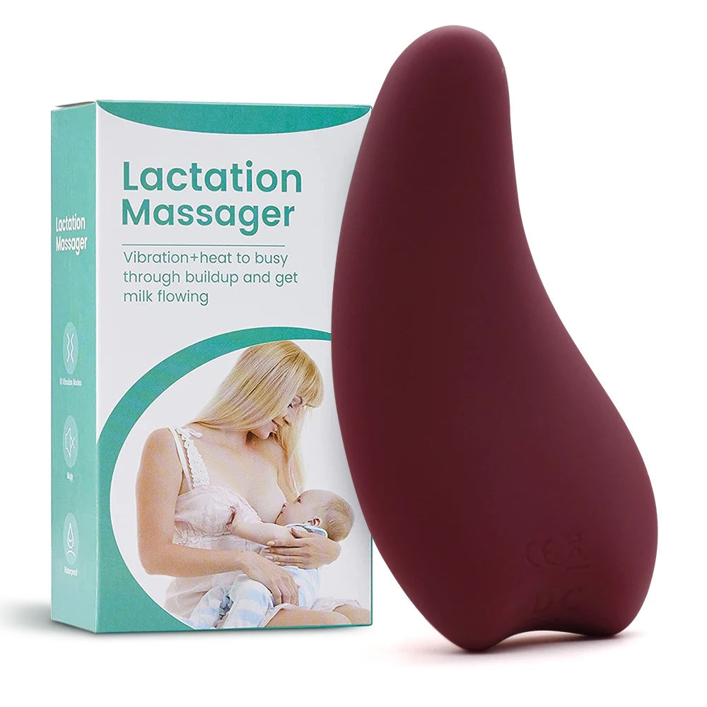 Warming Lactation Massager (10 Modes)