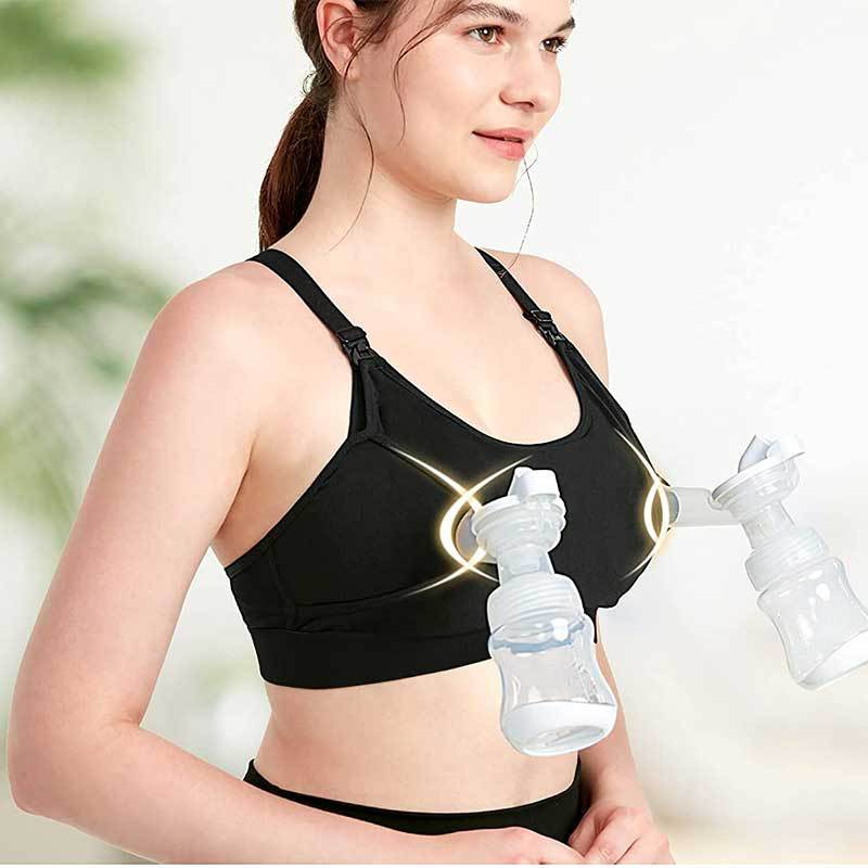 Hands-free Adjustable Breast Pumping Bra