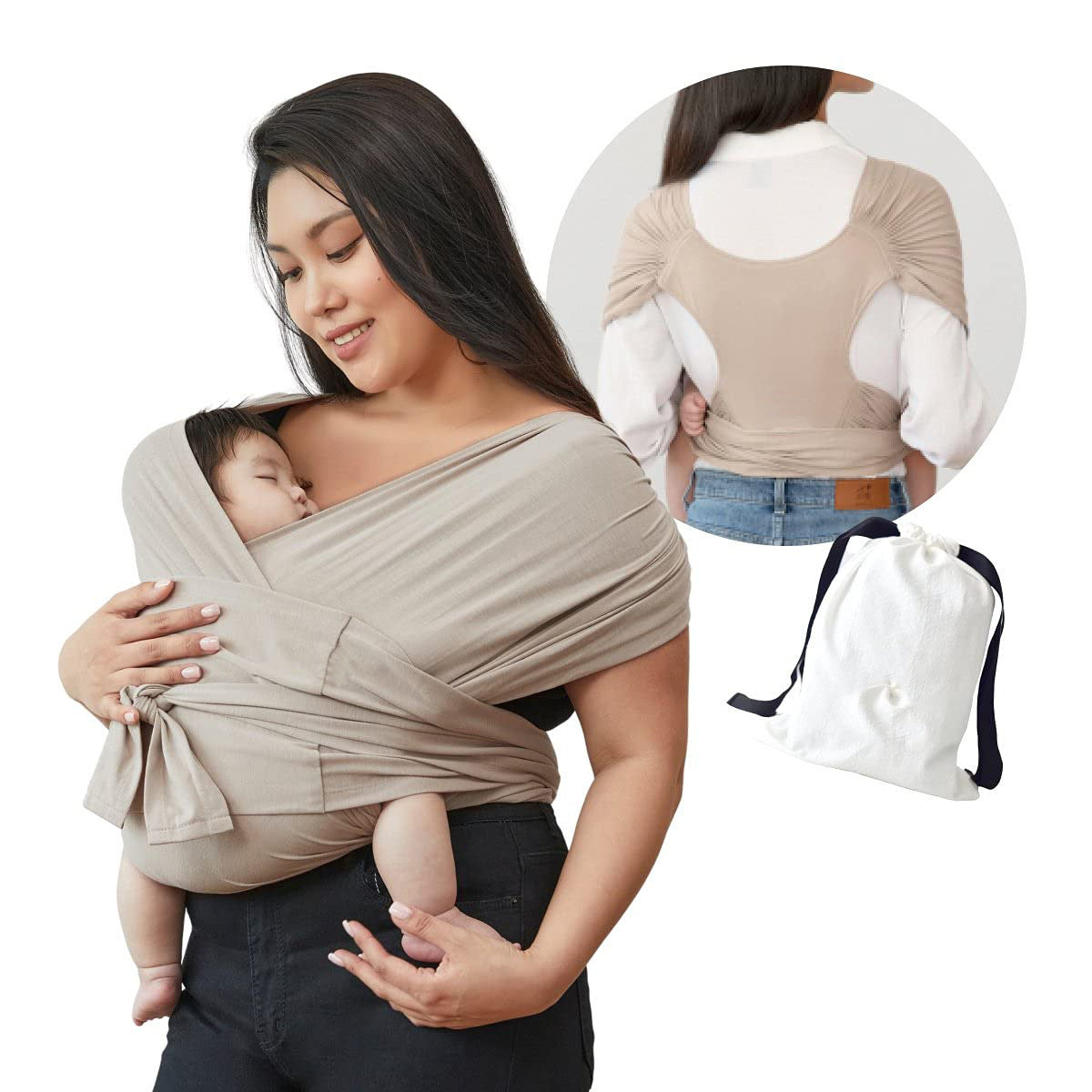 Summer Cotton Cross SimpleBaby Carrier