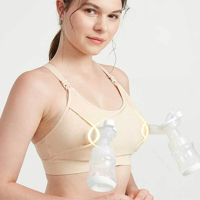 Hands-free Adjustable Breast Pumping Bra