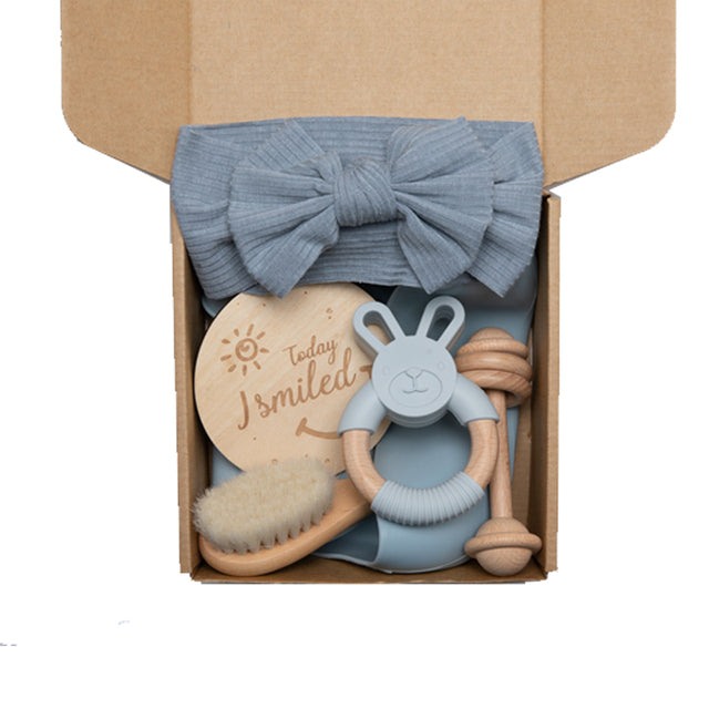 Gift Box - Newborn Baby Shower Toy & Accessories Set