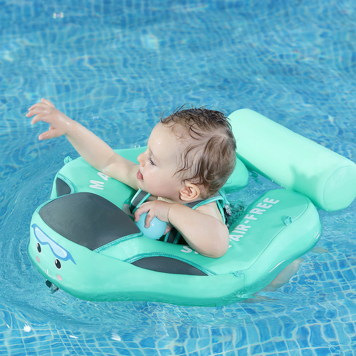 Swimbino™ - Baby Swimming Float with Sun Protection